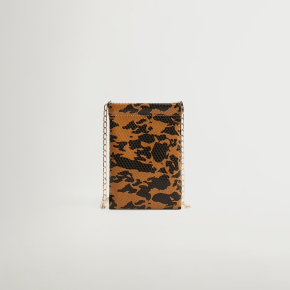 Animal Leopard Printed Mini Crossbody Bag - Picture 2 of 5
